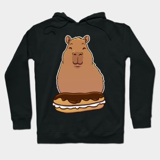 Capybara Eclair Pastry Hoodie